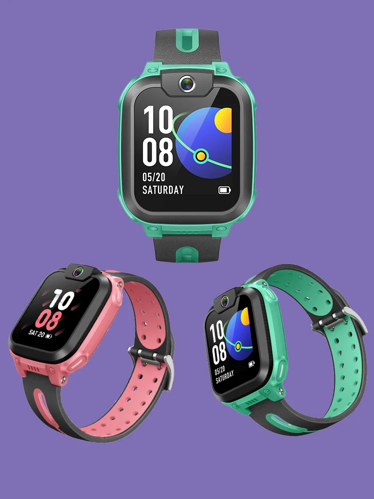 imoo Z1 Horlogetelefoon 4G Smartwatch 1,3 '' scherm 2MP groothoekcamera Spraakberichten GPS SOS IPX8 BT4.2 HD videogesprek voor kinderen - afbeelding 2