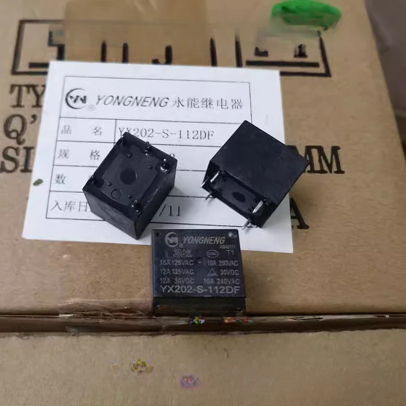 10PCS/LOT  YX202-S-112DF   12VDC 5-pin 10A Electroacoustic Devices