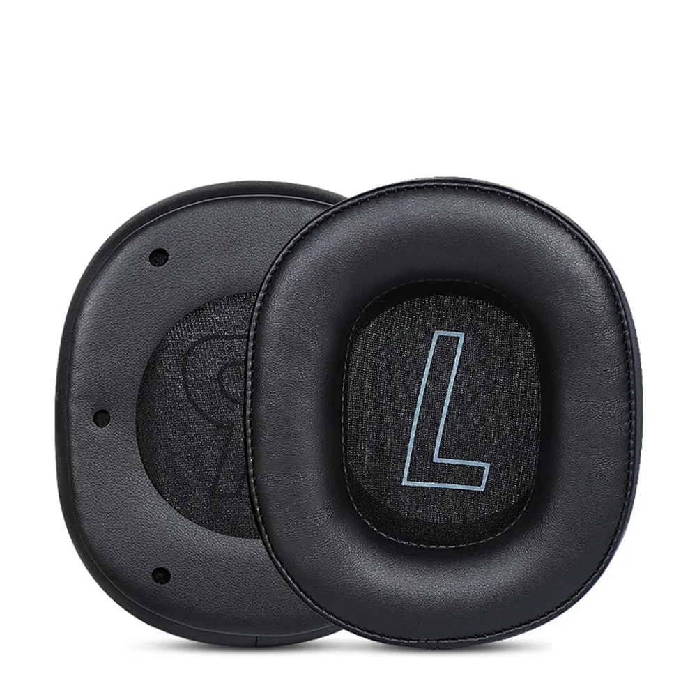 2 Buah Bantalan Telinga Headphone Pengganti untuk EDIFIER HECATE G2 Aksesori Sarung Bantal Bantalan Telinga Hitam Nyaman Spons Lembut