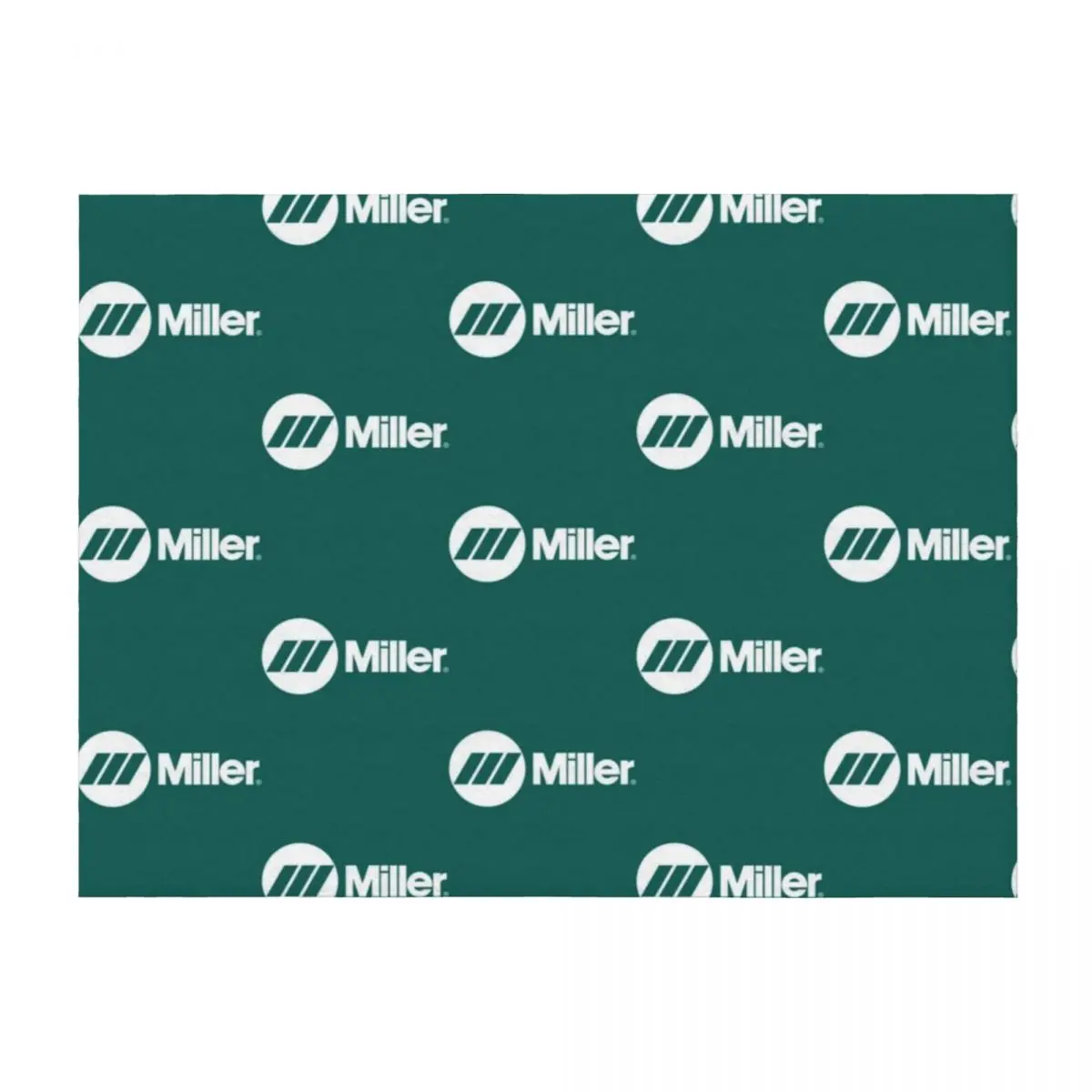 

Millerr Welding Equipment White Logo Throw Blanket blankets ands halloween Summer Decorative Beds Blankets