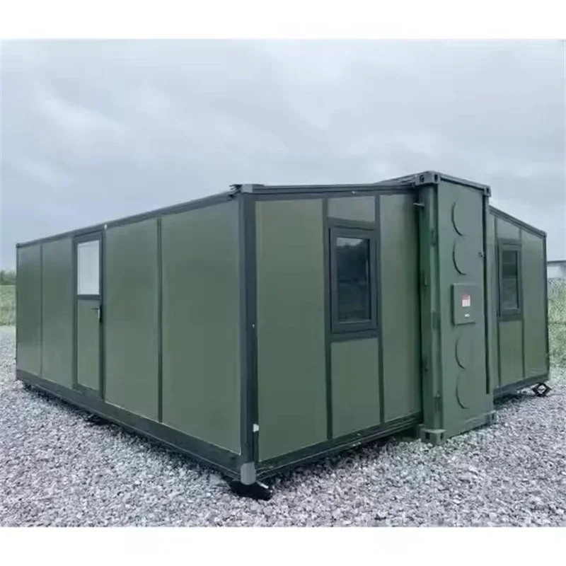 Custom Modular Container Houses 20 Mins To Install Folding Room Prefab Expandable Stackable Foldable Mobile Container House