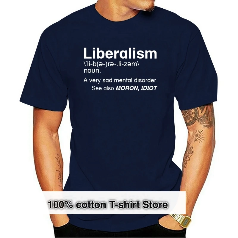 Liberalism Is A Mental Disorder T-Shirt Definition Funny Political Liberal Tears