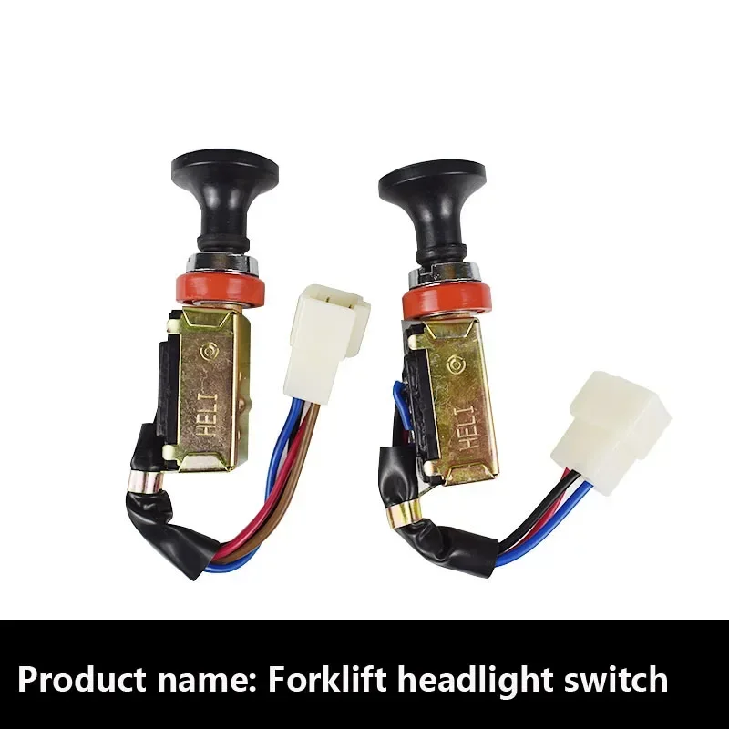 Forklift Headlight Switch JK107 Double Gear Switch JK211 Light Control Switch Three-Wire Four-Wire for Hangcha Heli Forklift