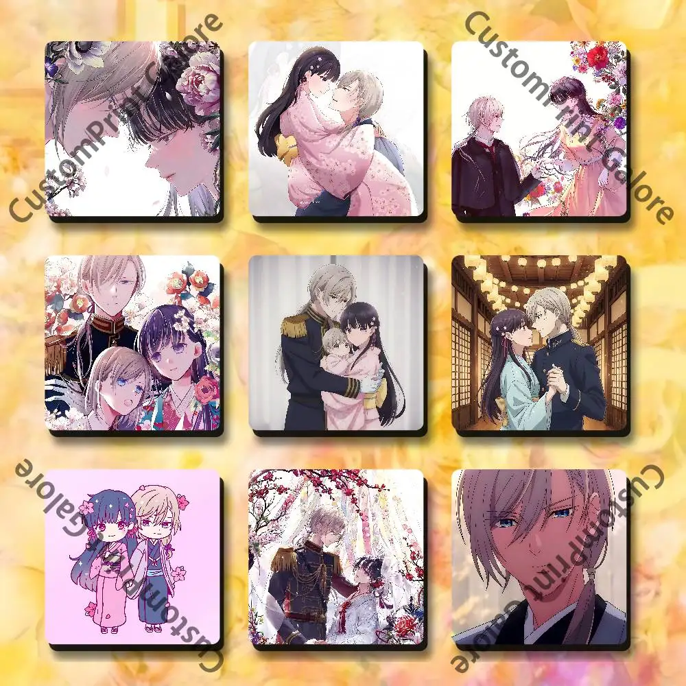 

H-Happy M-MarriageS Soft Magnetic Refrigerator Magnets 5.5,7.5cm Personalized for DIY Kitchen Office Decorative