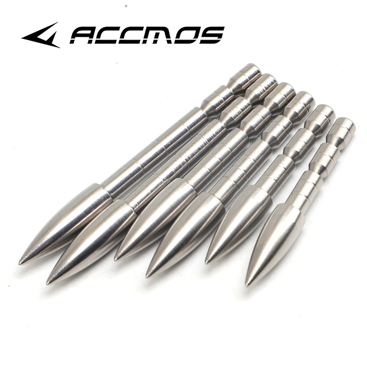 

Stainless Steel Bullet Point Tip for ID, Arrow Shaft, Arrow Head, Archery Accessory, DIY, 80 Grain, 100 Grain, 4.2mm, 50Pcs