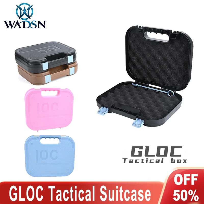 WADSN Tactical Suitcase Gloc Secure Storage Multifunctional Outdoor Hunting Shooting Tools Plastic Waterproof Storage Box