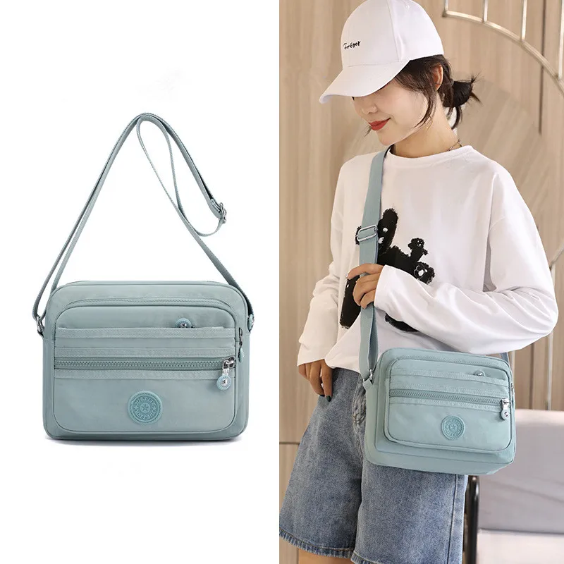 Hot Sale Women Handbags Messenger Bag Waterproof Cloth Crossbody Bag Good Quality Small Shoulder Bag And Collect Wallet