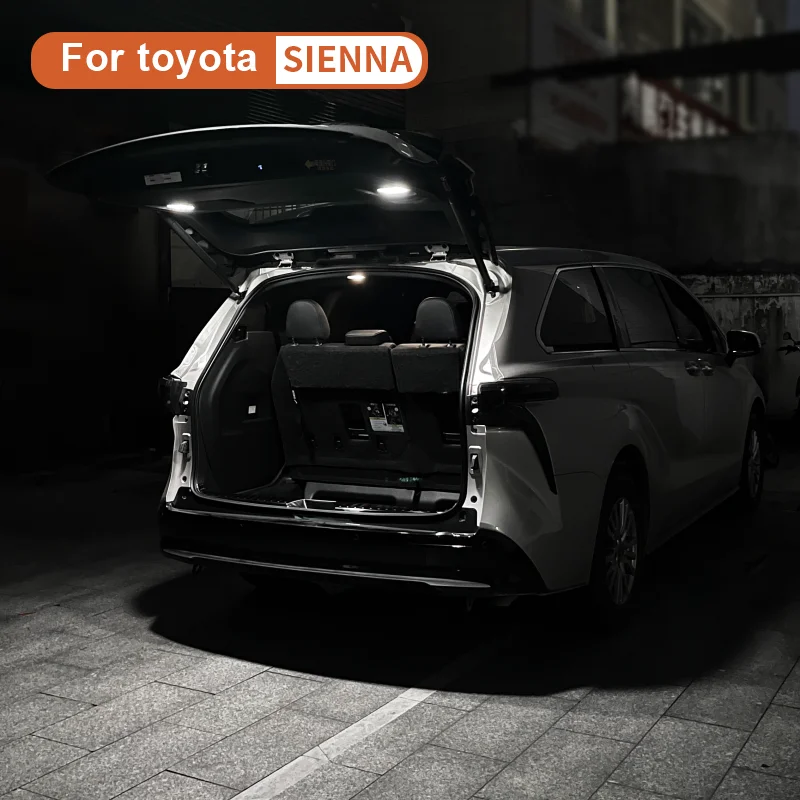 For Toyota Sienna 2022 Tailgate Additional Light Trunk LED Light Indoor Atmosphere Light Car Reading Light Car Accessories