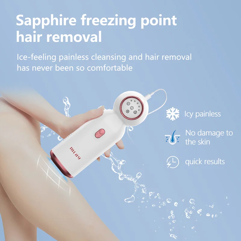 MLAY T10 Laser Hair Removal Device Malay ICE Cold IPL Laser Epilator Painless Hair Remover Machine Home Laser For Men and Women