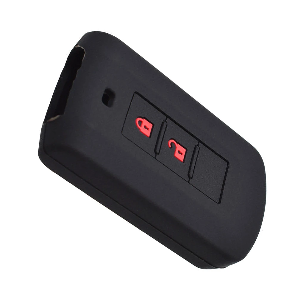 Key Cover Key Case Remote Fob For Outlander 1 Pc Black For Cross For L200