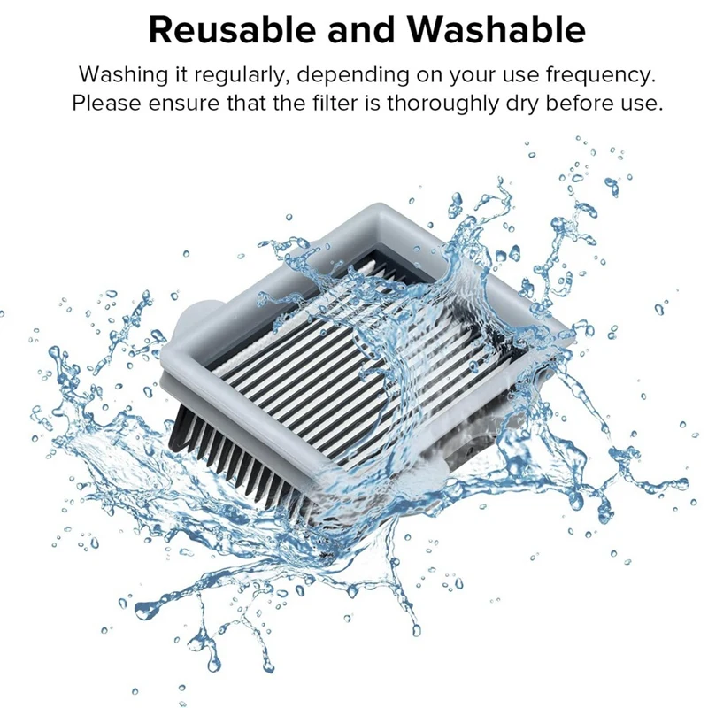 Kit de accesorios para Roborock Dyad Pro / A10 Plus / A10 Ultra, piezas de aspiradora, cepillo de rodillo, reemplazo de filtro Hepa