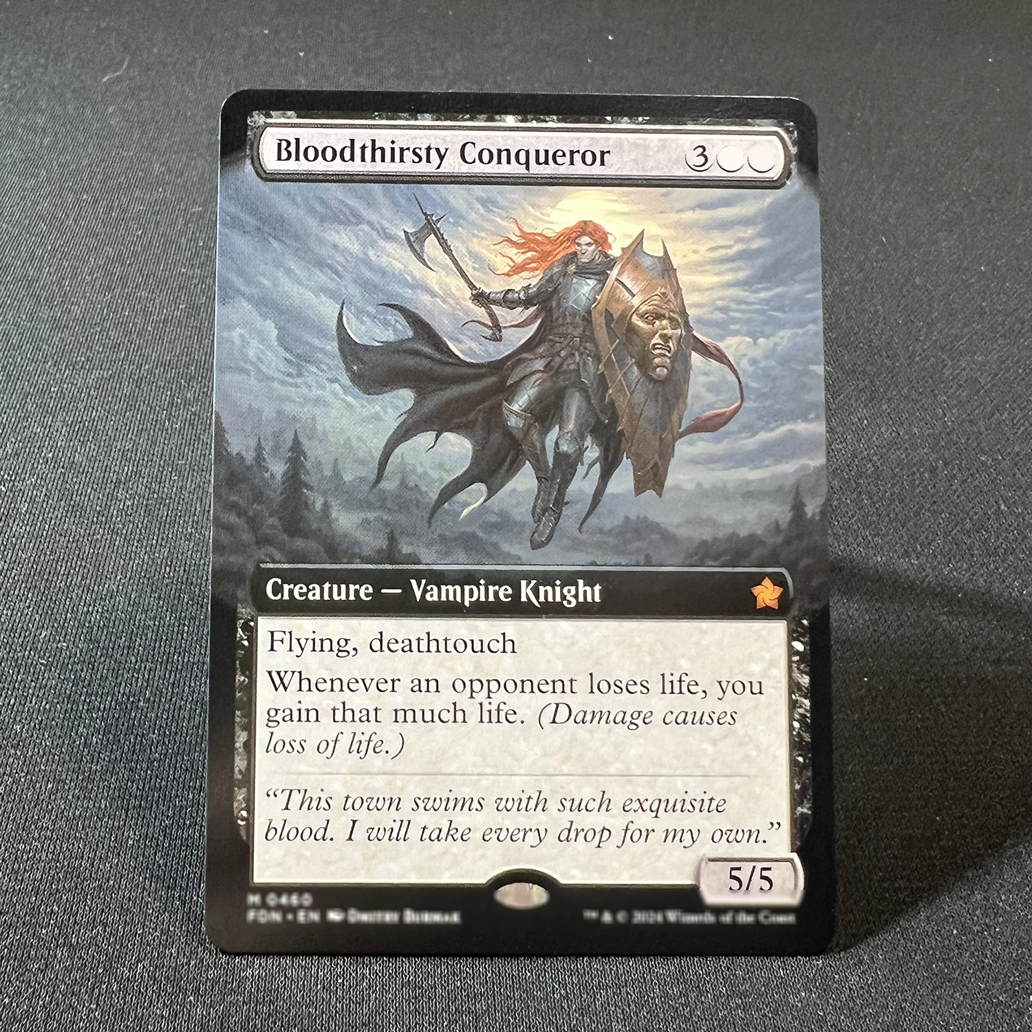 Holo Magical Proxy Bloodthirsty C Gloomlake Verge Enduring Curiosity Vitality #176 The Meathook Massacre English Custom Cards