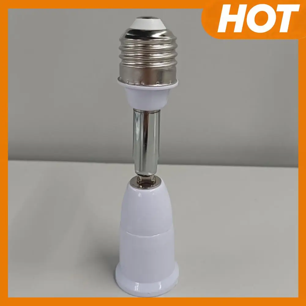 

Регулируемый адаптер для лампы E27, конвертер-держатель для светодиодных ламп, винтовой разъем для стандартных ламп E27