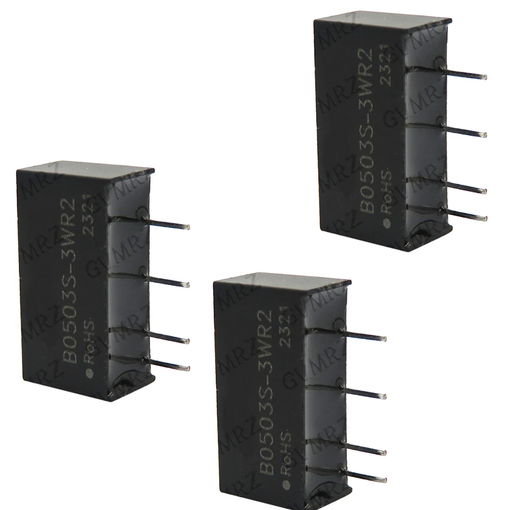 3W DC-DC B1205S B2405S B1515S B0505S-3WR2 SIP4 DC-DC regulated power supply module 12v to 5v Isolating Switching Power Supply