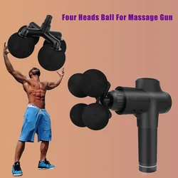 Massage Gun Head Four Heads Ball For Massage Gun Massage Gun Accessoires Back Massagerrelieve lumbar and disc protrusion