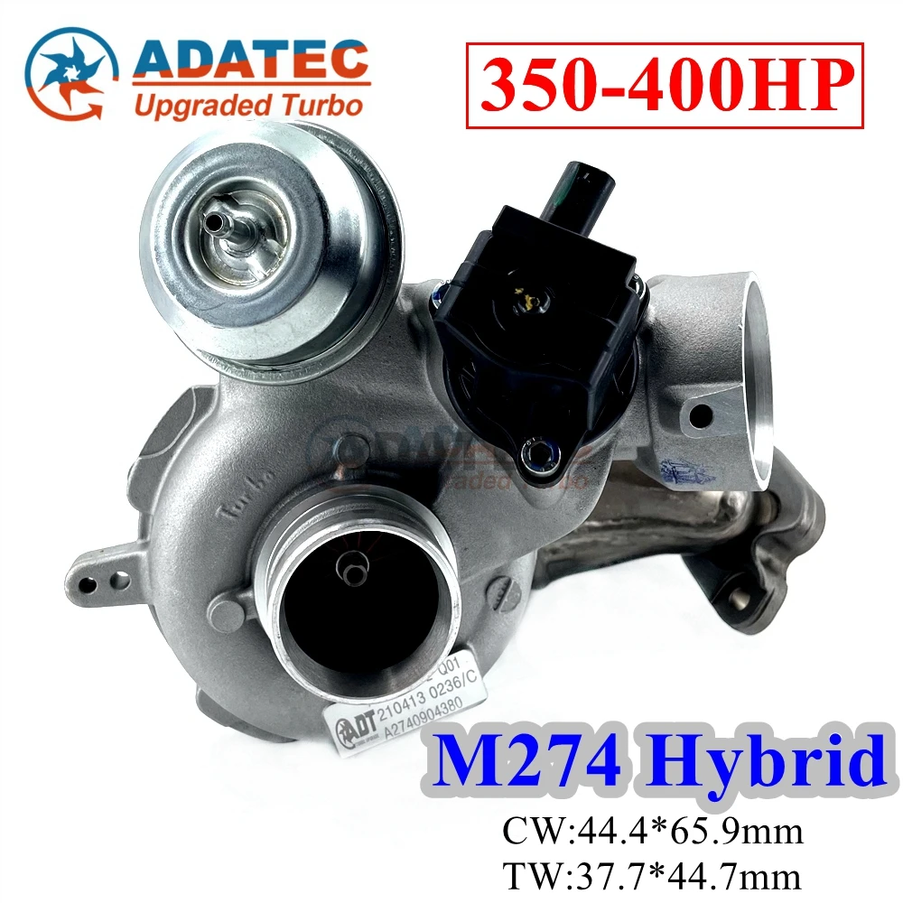 Upgrade Turbo AL0072 for Mercedes Benz W204 W205 W212 C300 M274 Engine A274 A2740903280 Hybrid Turbocharger A2740904380 Turbine