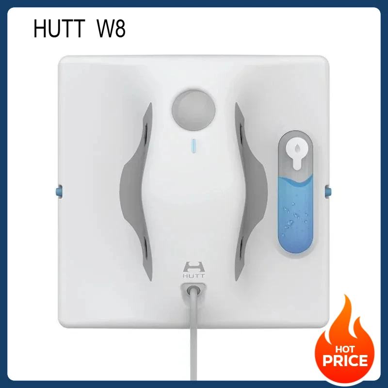 

Hutt W8 Smart Window Cleaner Automatic Water Cleaning Robot for Home Office Glass