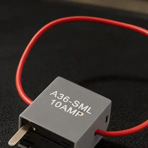 Kit de 6 Relés de Bypass 9038A com Loop de Amperagem para Bomba de Combustível, Ventoinha de Arrefecimento, Farol, Motor e Compressor AC 12V DC para Testes Automotivos