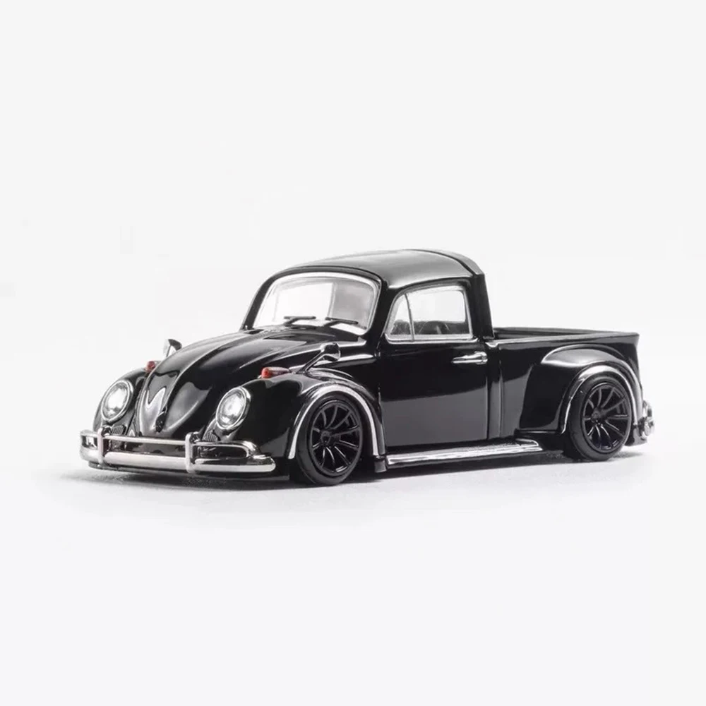 1:64 Alloy Diecast Pickup Model Car | Classic Vintage Modified Simulation Vehicle | Mini Collectible Display Toy Gift