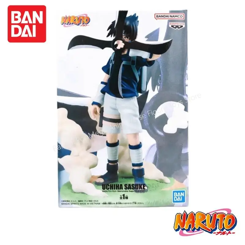 

In Stock Original Bandai Banpresto Anime Characters Naruto Memorable Saga Uchiha Sasuke Prizes Garage Kit Model Static