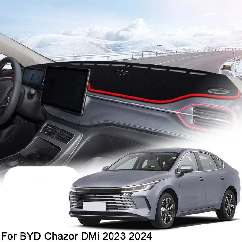 

Для BYD King Chazor 2023 2024 2025 защитный коврик для приборной панели автомобиля, абажур, подушка, розовый ковер, коврик, автомобильные аксессуары