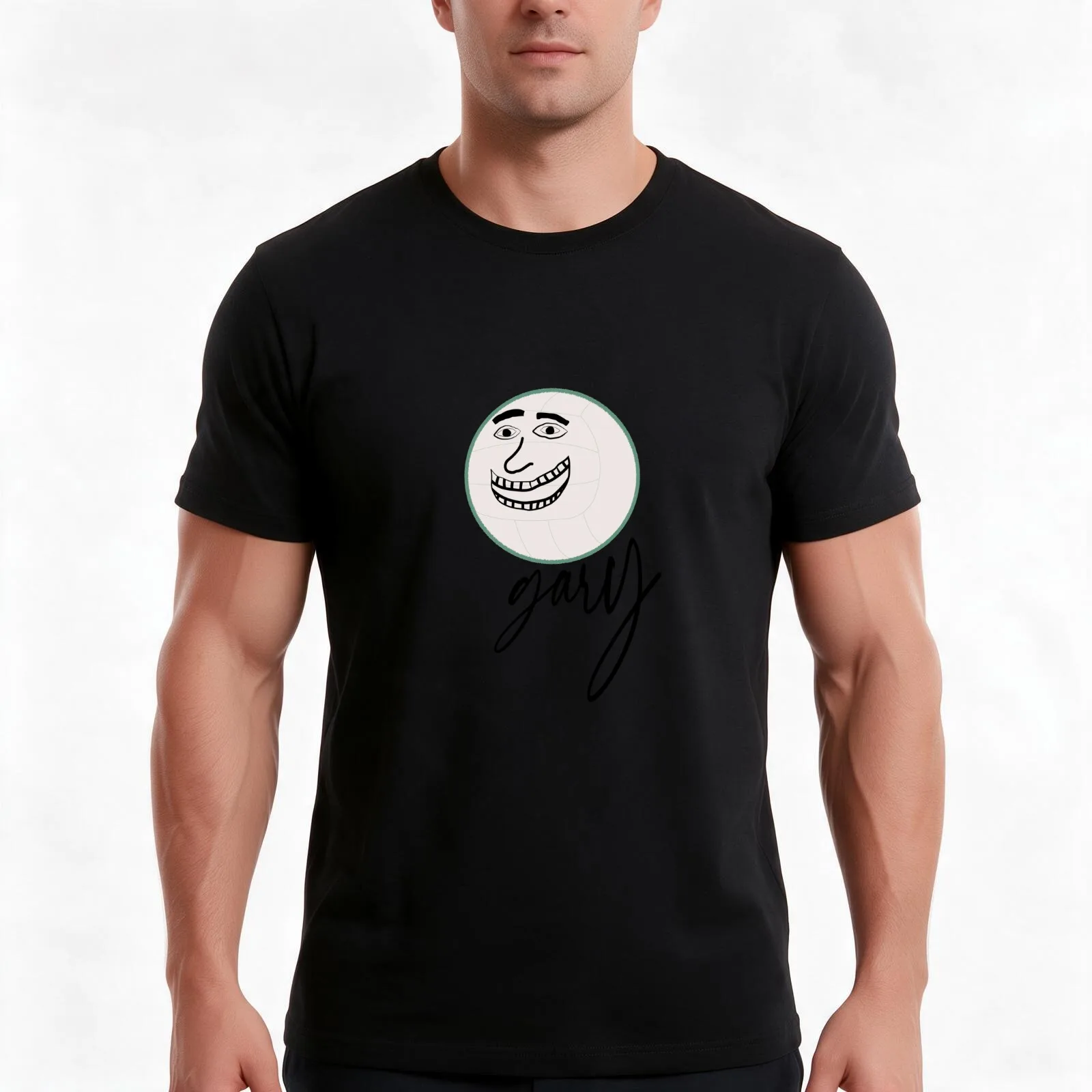 Gary Tandy Ballfriend-the Last Man on Earth T-Shirt, Summer Casual Cotton Tee, Oversized Streetwear Tops, Vintage Graphic Print