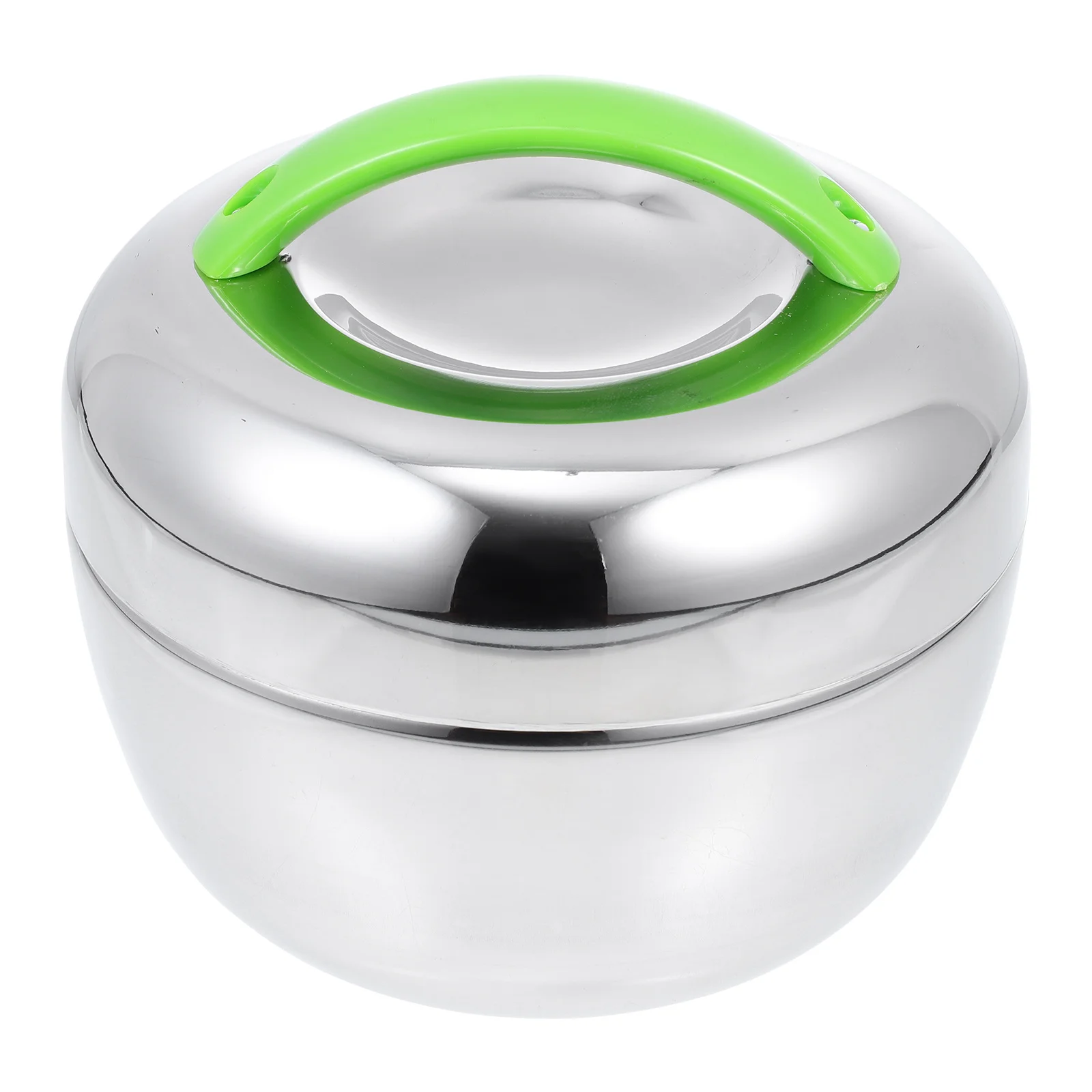 

1Set Double-Layer Stainless Steel Insulated Bento Box Leak-Proof Portable Handheld Food Storage Case for Office School Outdoor