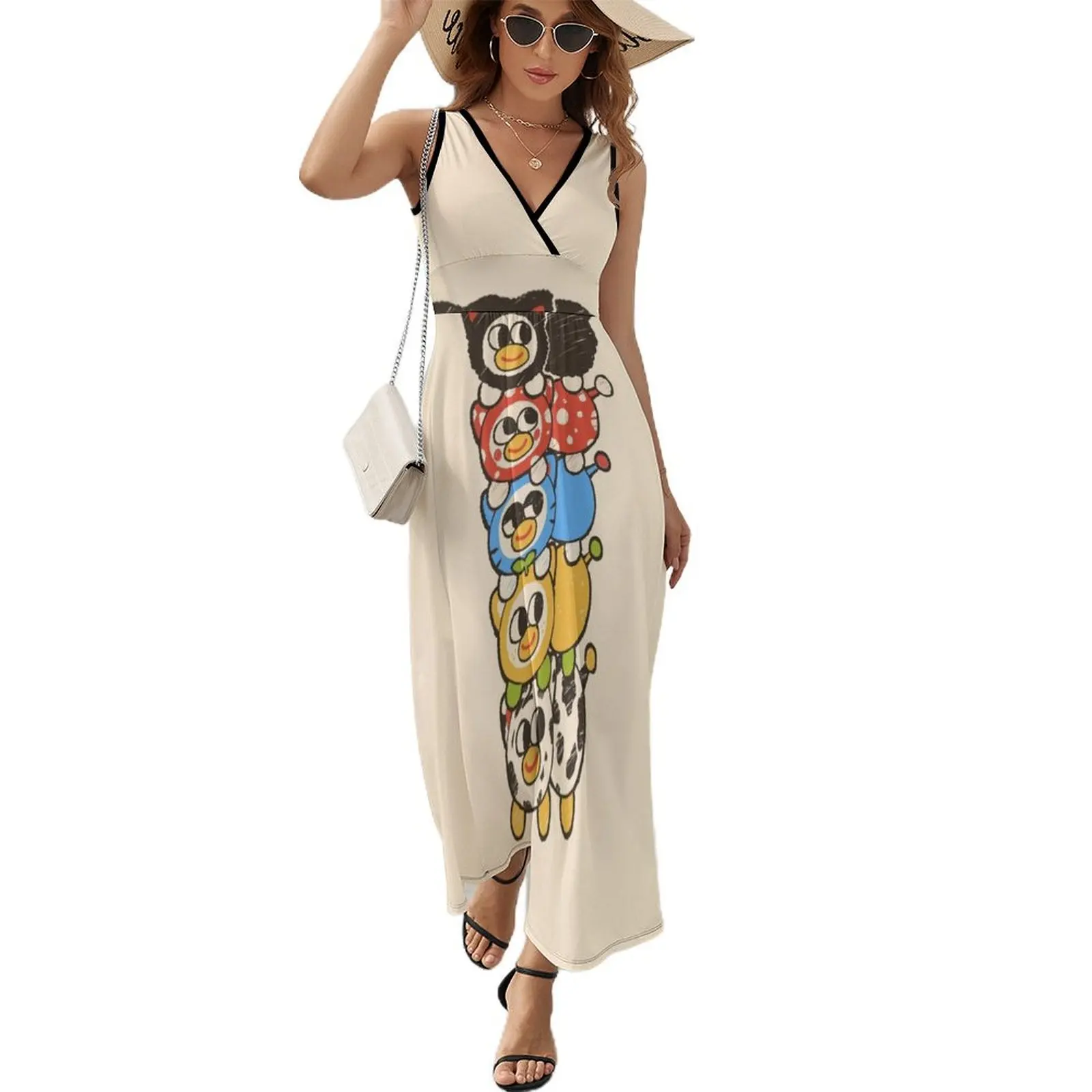 

tower of peepy Sleeveless Dress summer clothes for women summer women's dress 2024 dress dresses