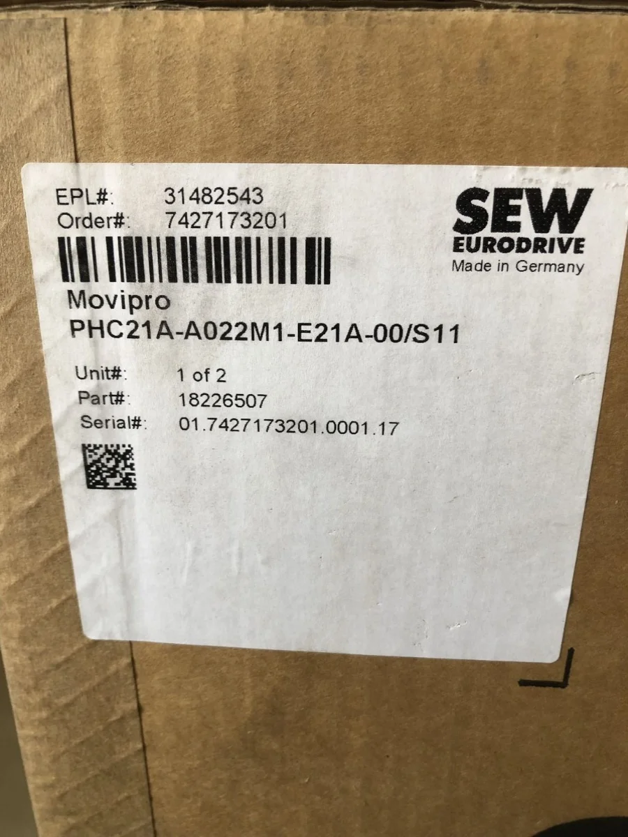 SEW Inverter PHC21A-A022M1-E21A-00/S11 Original Stock