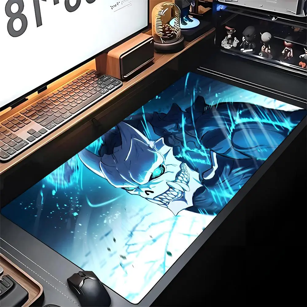 

Japan Comics Kaiju No.8 Mouse Pad Edge Big Gaming Locking Computer Trend Gamer Large Rubber Art Mousepad Laptop Desk Mat