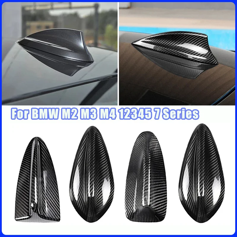 

Carbon Fiber Real Shark Fin Antenna Cover for BMW M2 M3 M4 12345 7 Series X1 X3 F22 F30 F34 F80 F87 F32 F36 F82 G11 G20 G12 G30
