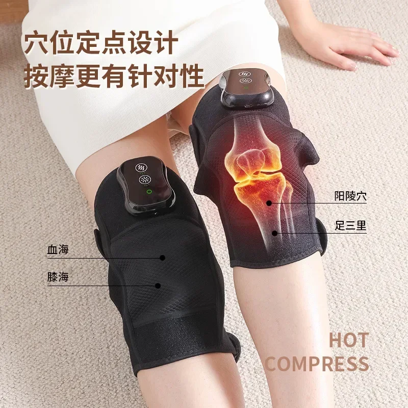 전기 충격 무릎 마사지기, 무릎 보호대, 어깨 보호대, 무릎 관절, 열 압축 및 가열 기기