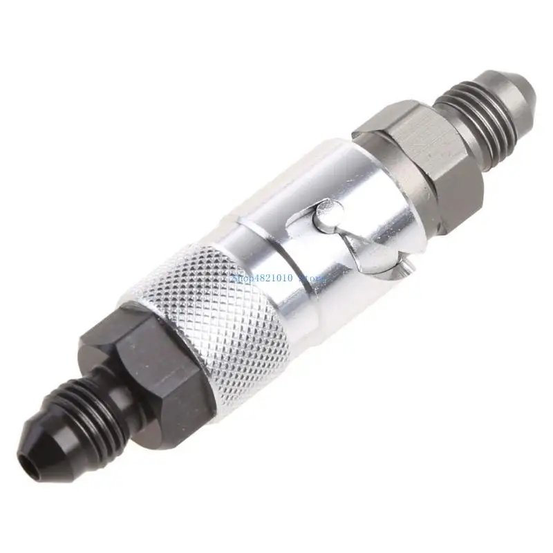 

T3LF AN3 Quick Release Connector Fitting Aluminum Alloy for Motorcycle Brake Line Oil Fluid Hose Fitting Adapter
