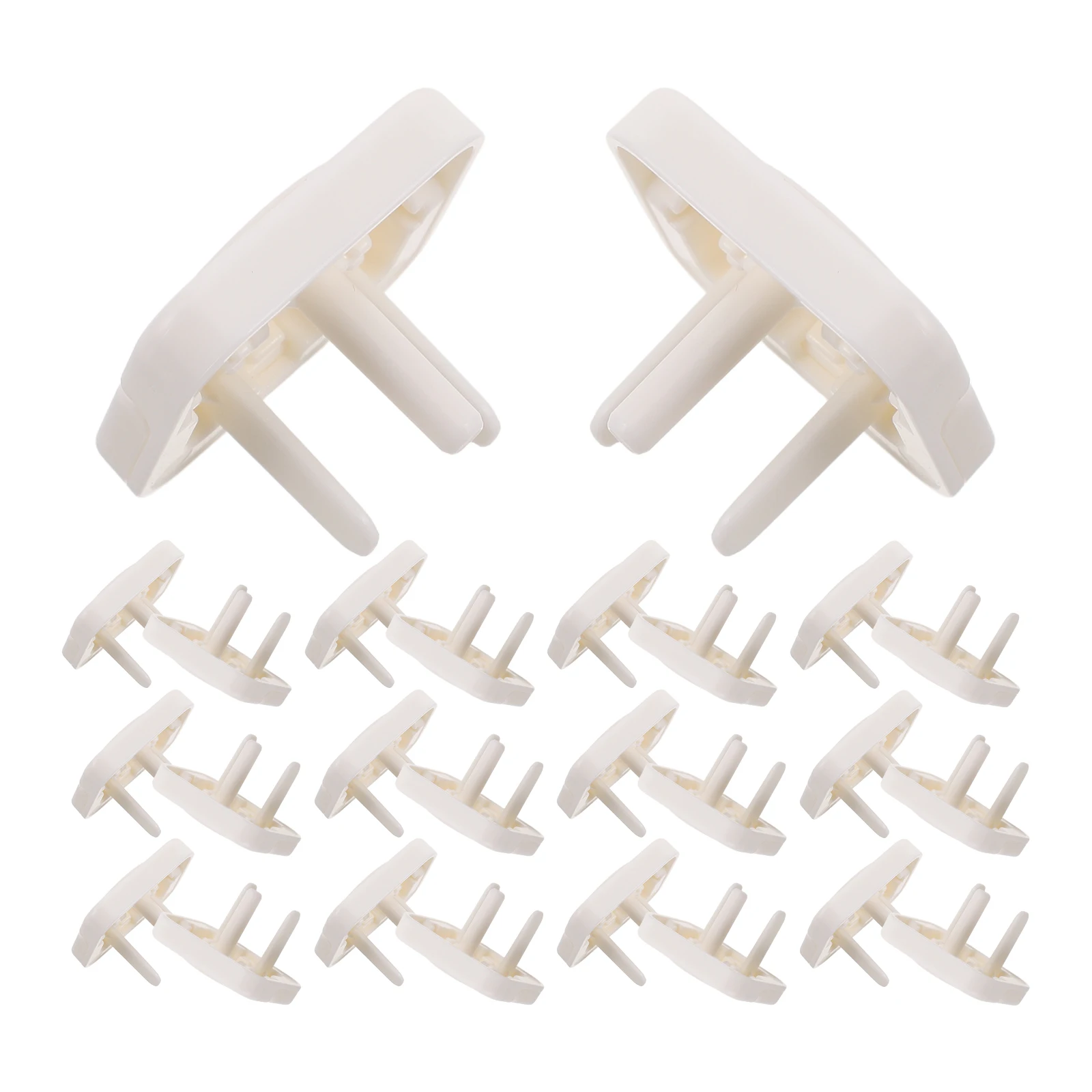 

45pcs Electrical Outlet Covers Baby Proof Child Safety Plugs Protector Abs Material Outlet Protectors Prevent Accidents