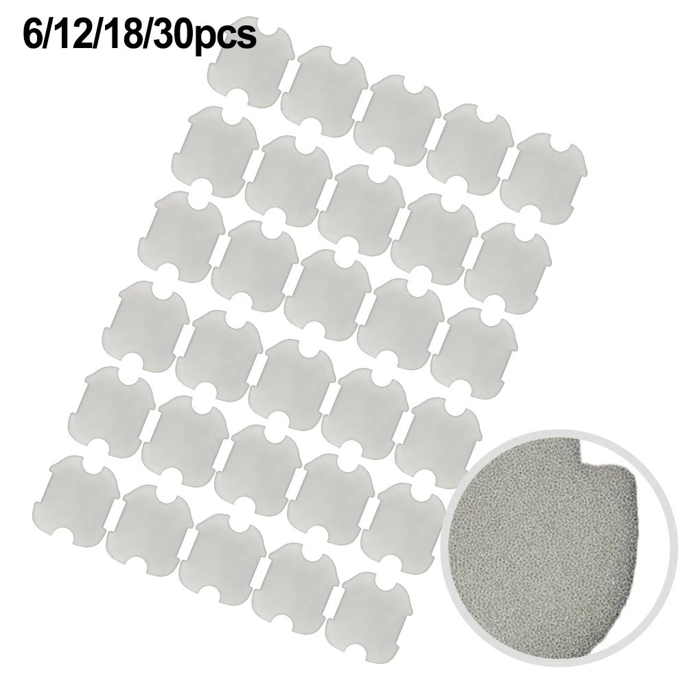 6/12/18/30pcs Sponge Foam Filtration For WYBOT Robotic Pool Cleaner A1 Operates Washable And Reusable Filter For Outdoor Garden