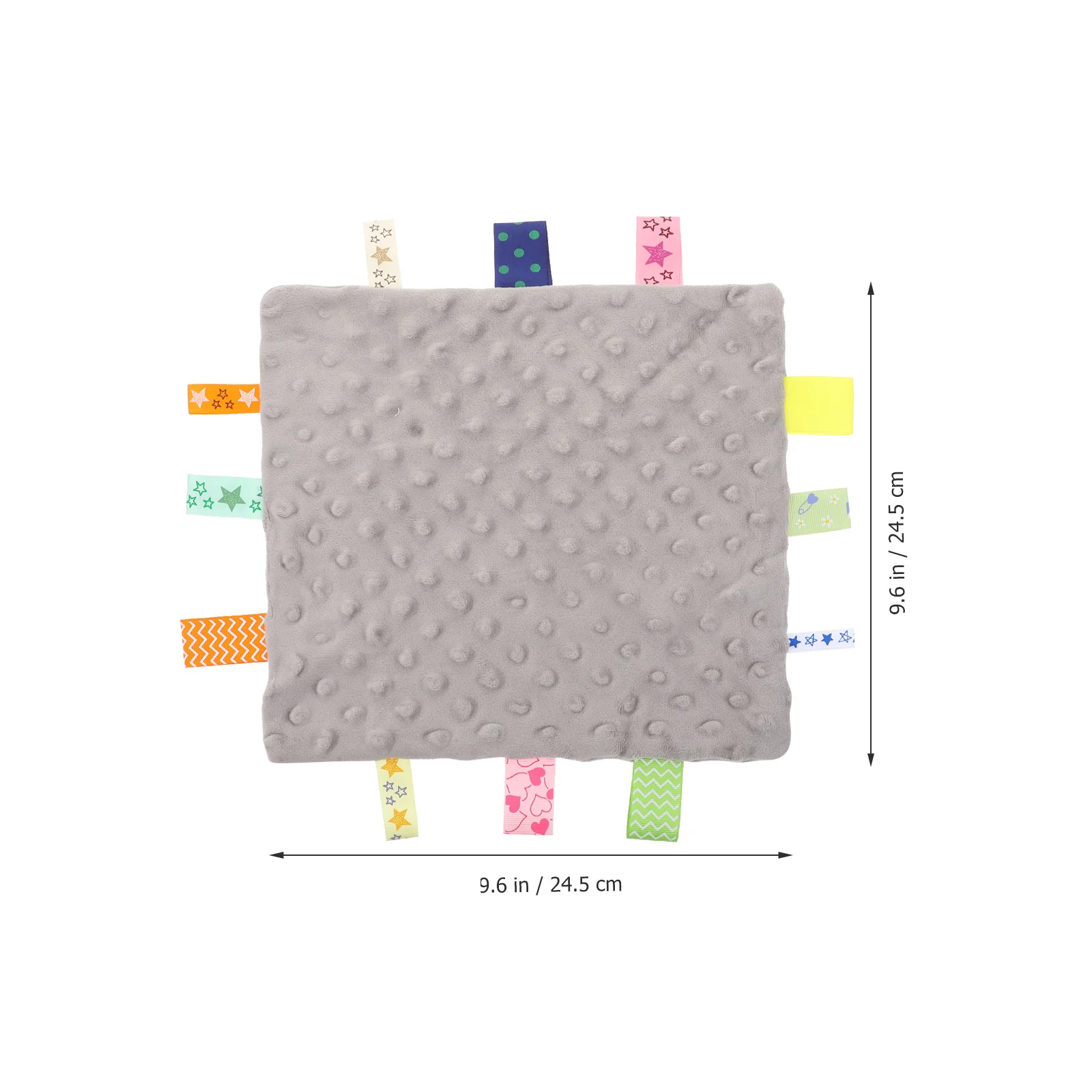 Baby Soothing Towel Cartoon Tag Design Comfort Pacifier For Infants Absorbent Saliva Wiping Face Towel Newborn Nursing