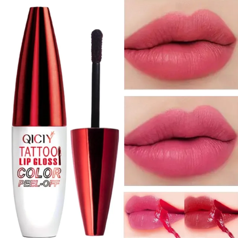 4-kolorowa szminka do ust, trwała i naturalna, malująca obrys ust, błyszczyk do ust, urocze usta, kosmetyki do ust