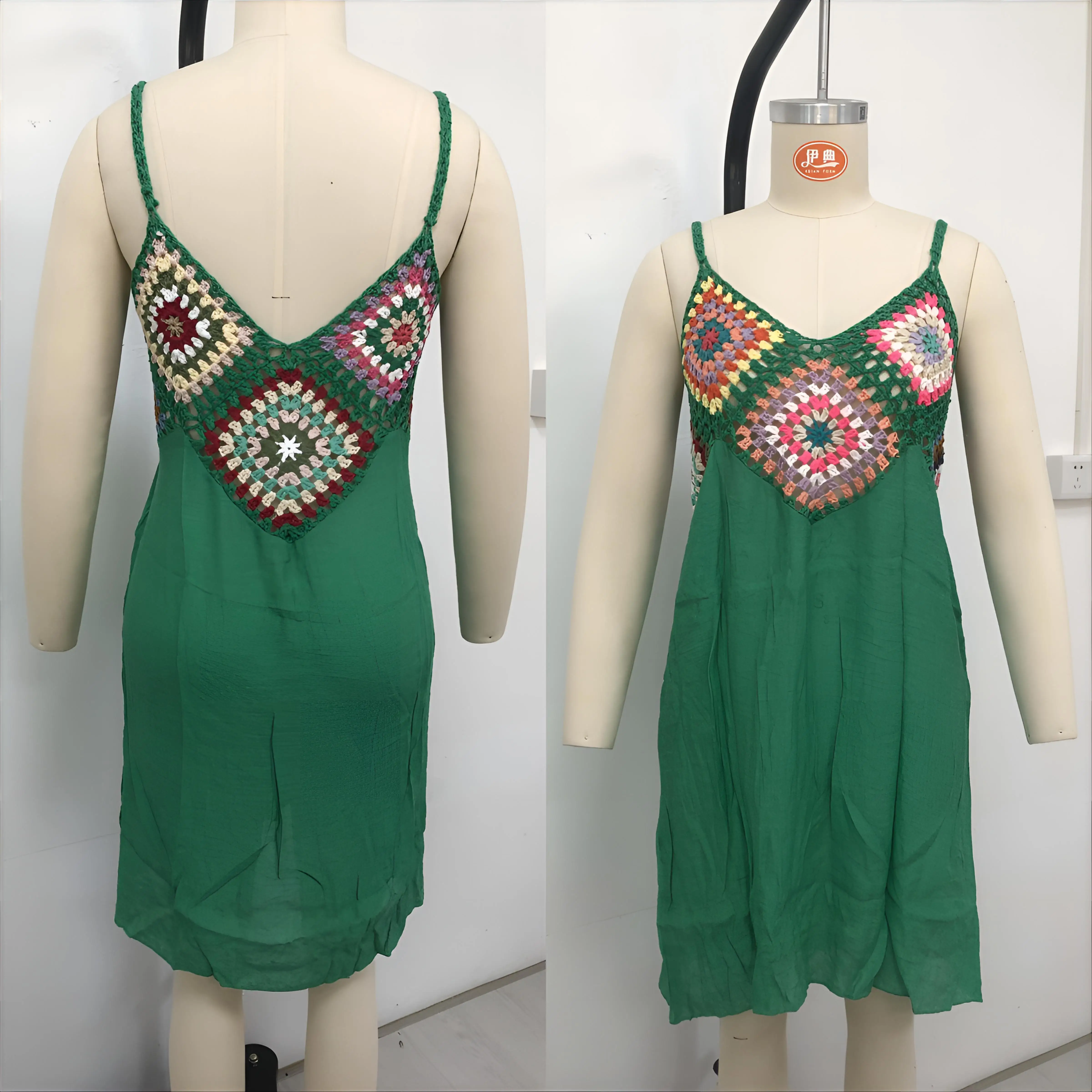 

Cover Up Gold Beach Женская Русалка Красочный японский стиль Консервативный Холтер с буквенным принтом Леопардовый эластичный прозрачный защитный кемпинг GF