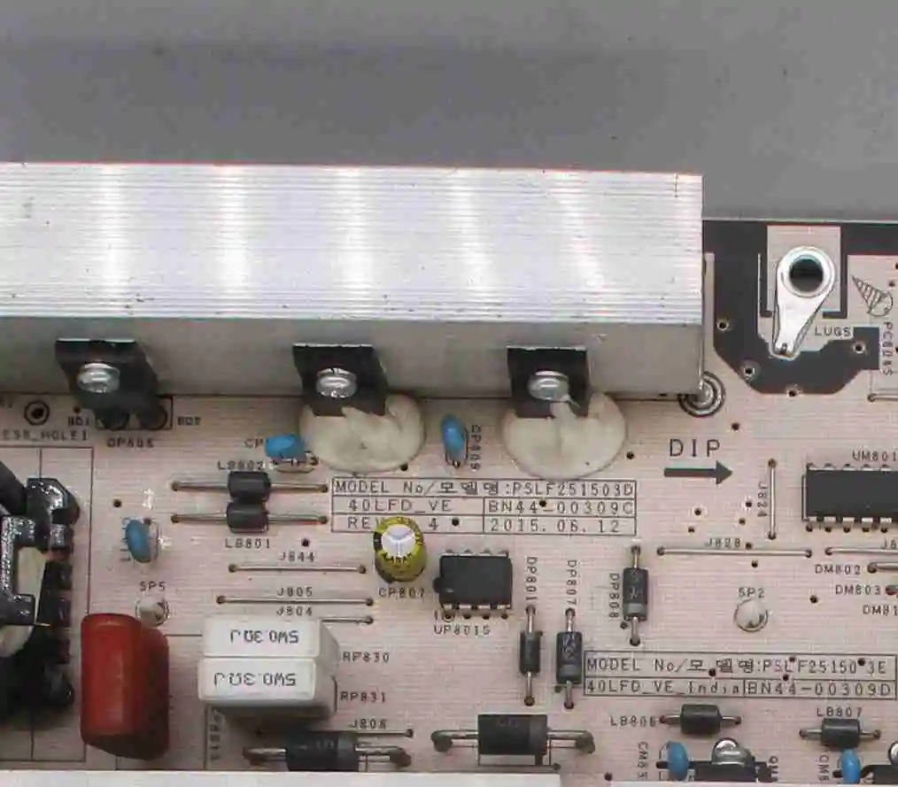 Smontare per scheda di alimentazione Samsung Lh46arplbc / Xf Bn44-00309d