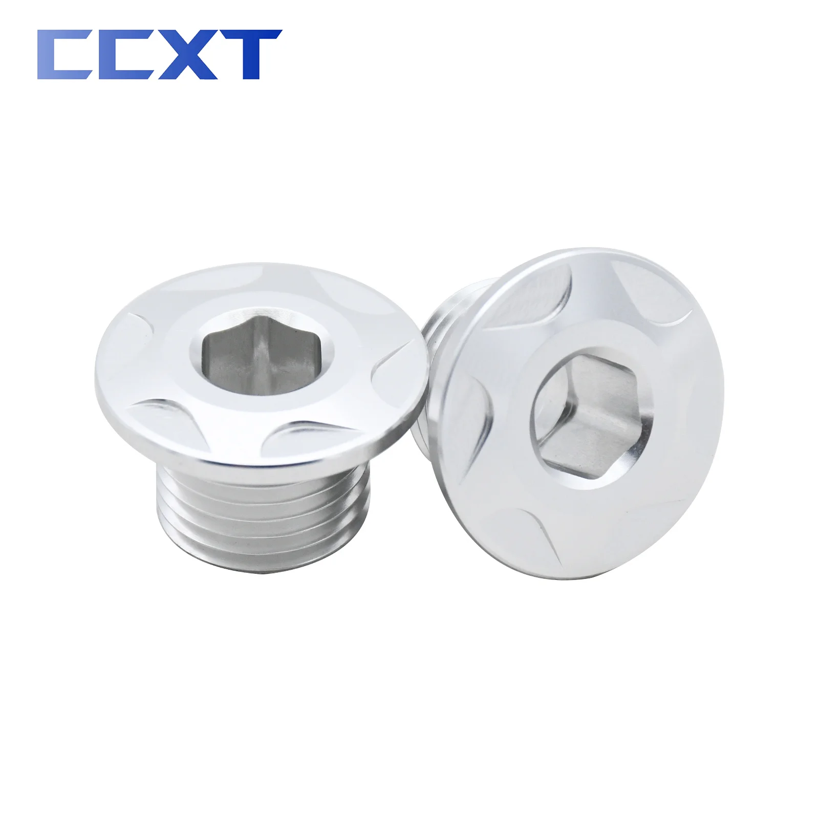 For KKE DNM Shock Absorbers CNC Aluminum Front Fork Axle Bolt Nut Cap For X260 X160 Surron Light Bee X S L1e Electric Dirt Bike