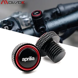 For Aprilia RSV4 RSV1000/R Caponord 1200 Dorsoduro 750 Shiver Tuono 1000 Motorcycle Rearview Mirror Hole Plug Screw Bolts Cover