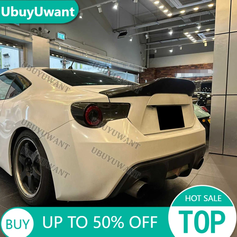 

For Scion FR-S Toyota GT86 Subaru BRZ 2012-2018 ABS Plastic Car Rear Spoiler Wing Trunk Lip