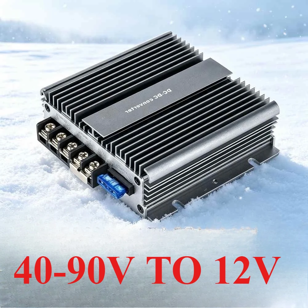 40-90V TO 12V 13.8V 20A 240W DC DC Step Down Converter 48V 60V to 12V 72V to 12V 20A CE RoHS High Efficiency Waterproof CE
