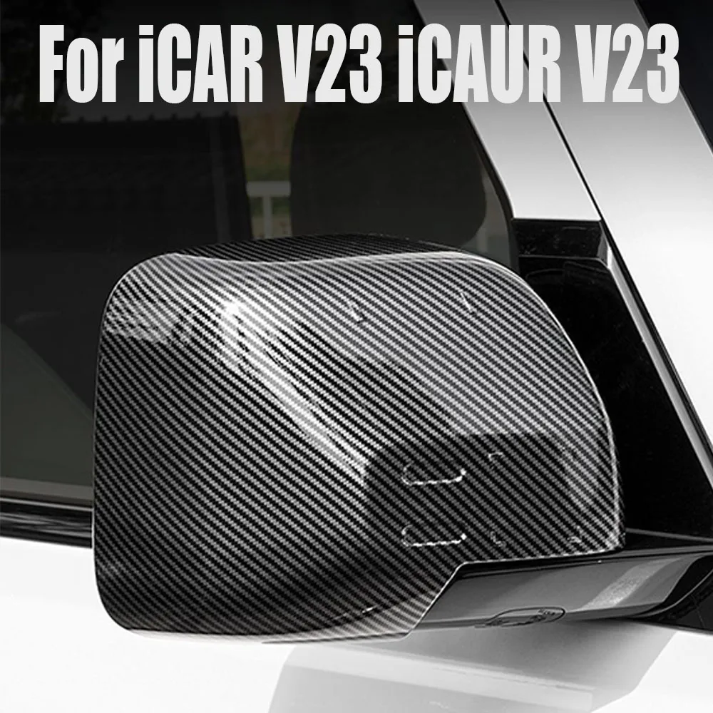 for-icar-v23-icaur-v23-2025-2026-abs-black-car-rearview-mirror-cover-cap-side-wing-mirrors-case-protection-exterior-accessories