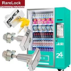 T Handle Vending Machine Locks with Tubular Keys for Bussiness Equiment Door Electrical Cabinet Rarelock g