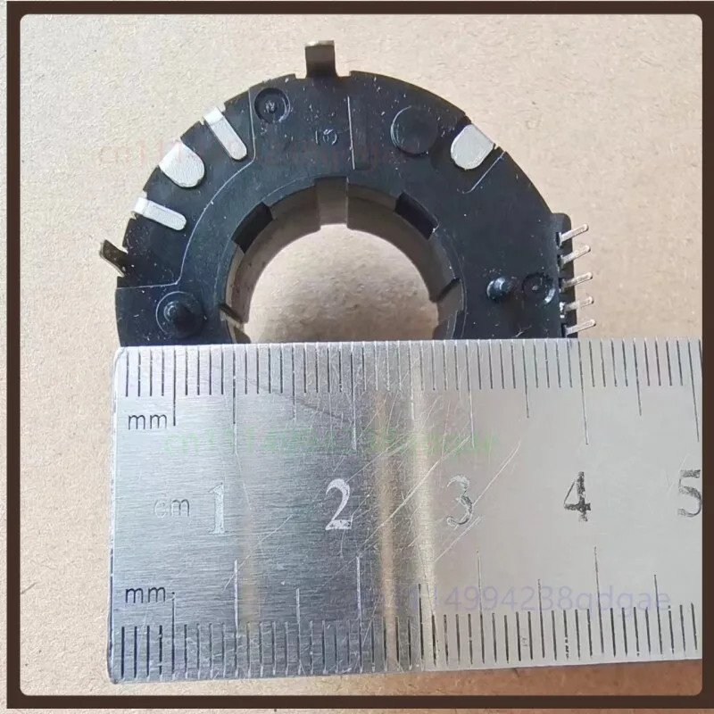 1PCS For Panasonic Hollow Shaft Rotary Encoder 5Pin 7 Detents Rotary Adjustment Potentiometer