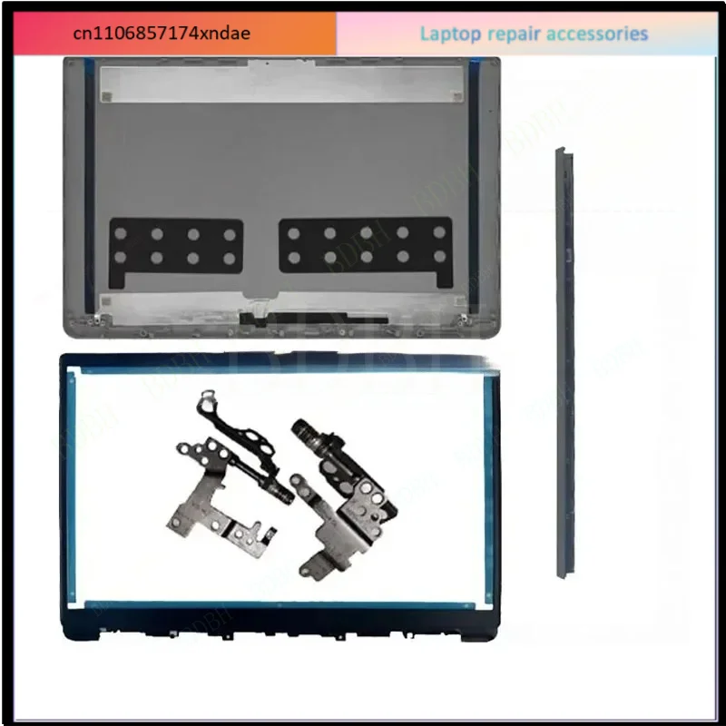 For IdeaPad 1 15ADA7 15AMN7 2022 Laptop LCD Back Cover/Front Panel/Hinges Cover Silver 5CB1F36621 82R1