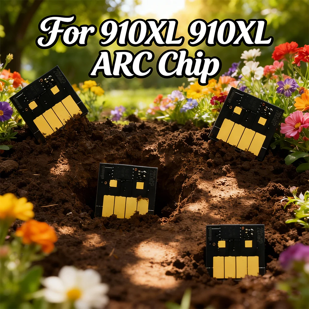 

4Colors Newest ARC Chip For HP910XL 910XL 910 910Xl For HP OfficeJet Pro 8015 8022 8023 8025 8031 8033 8034 8035 8018 8035e