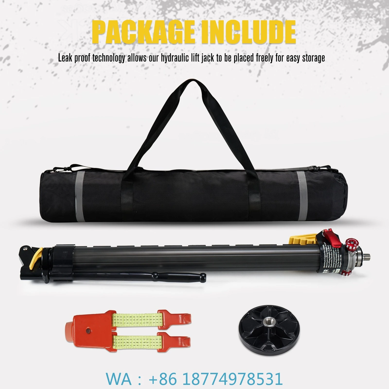 Long Ram Recovery Jacks Hydraulic Farm Jack for 4x4 OffroadINDUST 2 Ton Load Capacity Aluminum Hydraulic Recovery Jack