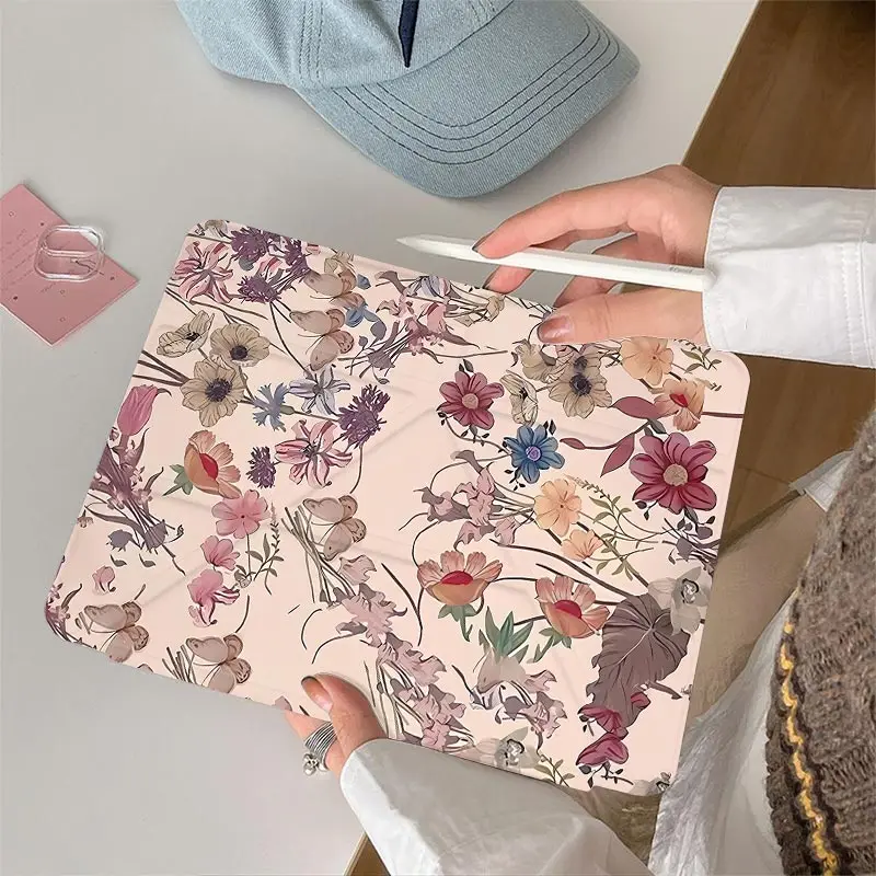 Anti-Bending 3+Y Fold Case For OPPO PAD Air2 11.4 OPPO PAD Air 5 12.1 OPPO PAD 2/3 11.6 PAD5/6 12.1 OnePlus PAD2 12.1